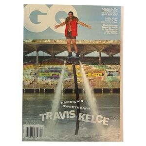 GQ Magazine September 2025 Travis Kelce America's Sweetheart